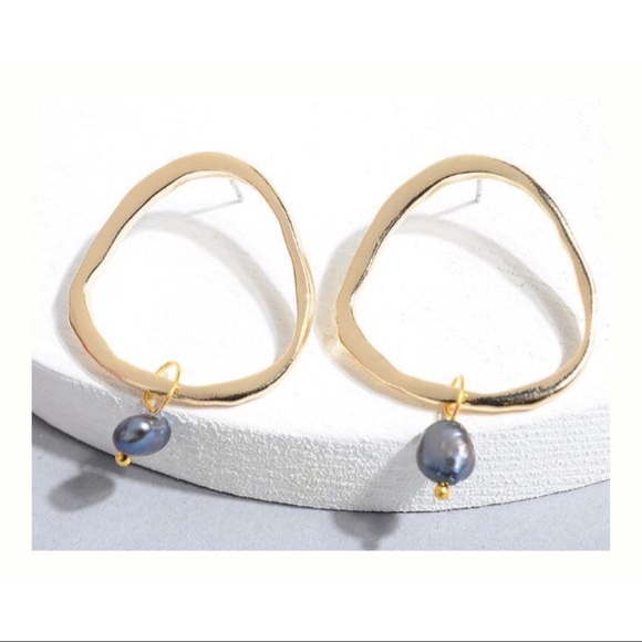Jewelry - 3 For $30 Brea Gold and Pearl Earrings